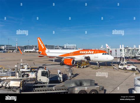 Easyjet Airbus A Aircraft At Paris Charles De Gaulle Airport