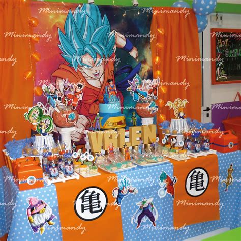 Maybe you would like to learn more about one of these? MinimandySign: Mesa dulce temática - Dragon Ball Z Súper