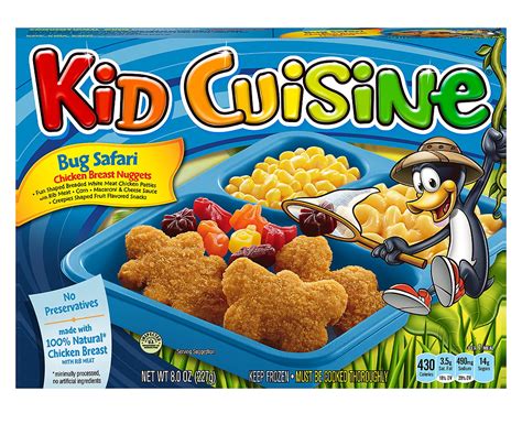 Kid Cuisine Frozen Meal Ninjutsu Chicken Nuggets With Macaroni And