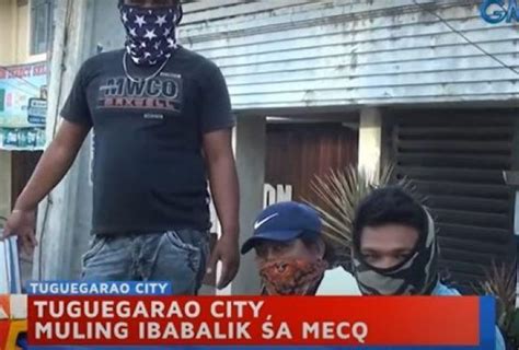 A curfew is an order specifying a time during which certain regulations apply. Tuguegarao City reverts to stricter MECQ due to COVID-19 cases