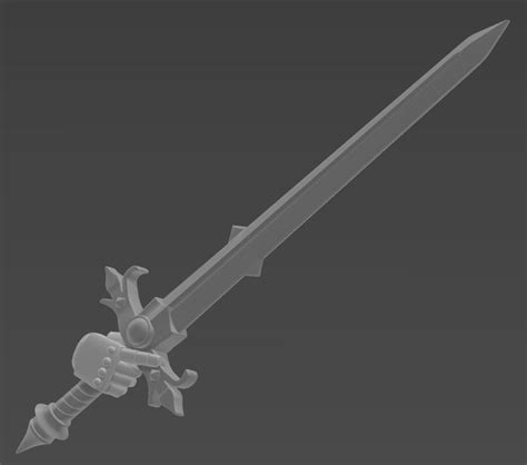 Free 3d File Fantasy Sword For Marines 🗡️・model To Download And 3d