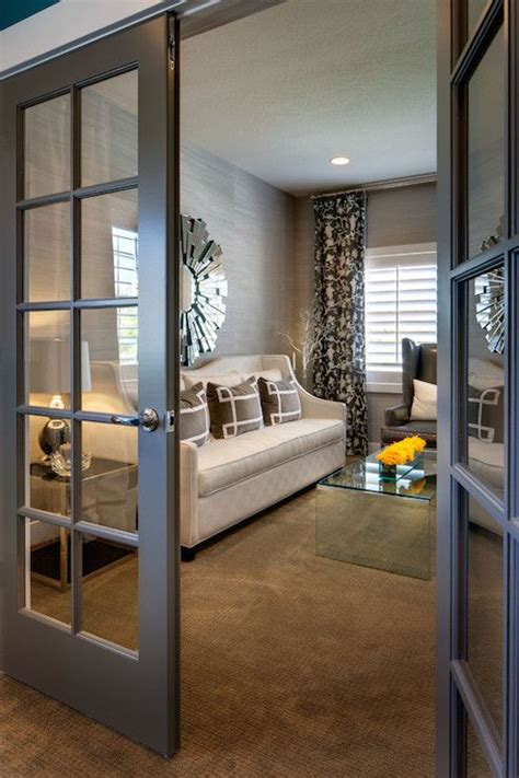 Internal sliding doors sliding partition doors living room sliding doors internal glazed doors glass partition wall internal french doors sliding wall sliding patio doors extensive choice of internal doors at howdens. Gray French Doors - Transitional - living room - Ivory ...