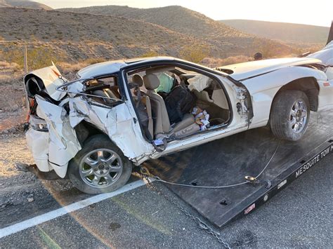 NHP: Impairment believed to be a factor in single-vehicle crash | KLAS
