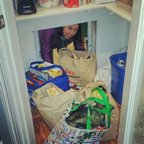 And just leave the door to the garage open until you move all the bags? Grocery door from garage to pantry. Awesome! | Home builders, Building plans, House plans