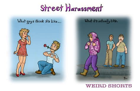 Weird Shorts Street Harassment