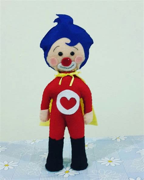 Plush Plim Plim Plush Toy Cartoon Animation Plush Clown Plush Doll For