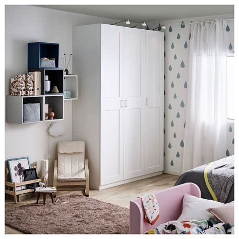 Ikea ideen kleiderschrank ikea kinderzimmer ankleide zimmer wohnzimmer ideen ikea. IKEA - PAX Wardrobe white, Grimo white (With images) | Pax ...