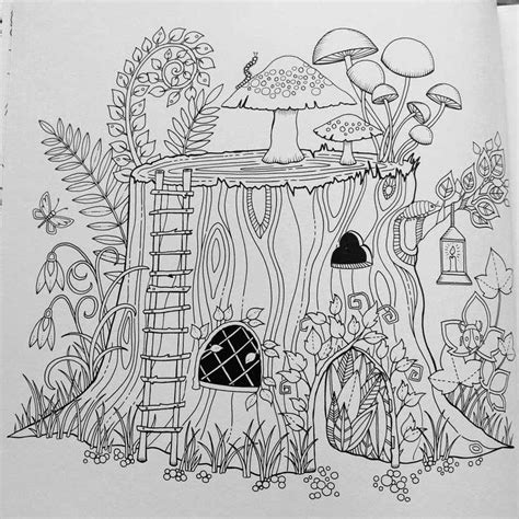 38 Great Photograph Enchanted Forest Coloring Pages