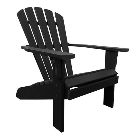 Shop for polywood adirondack chair kits online at target. Shine Company Westport Black Composite Patio Adirondack ...