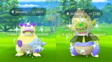 Amazing 😍 These Galarian Shiny Slowbro And Slowking In Pokemon Go