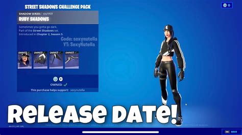 Street Shadows Challenge Pack Release Date How To Get The Street