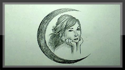 Pencil Drawings Of The Moon At Explore Collection