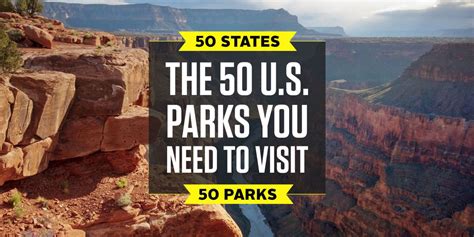 50 States 50 Us Parks You Need To Visit