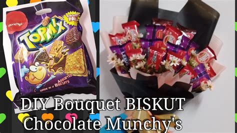Check spelling or type a new query. Simple DIY Biskut Chocolate Munchy's Bouquet || Cara Mudah ...