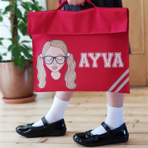 Personalised Back To School Childrens Book Bag By Sydandco