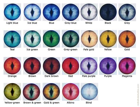 Fantasy Eye Colors Google Search Story Materials Eye Color
