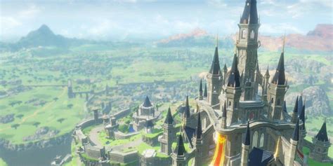The Legend Of Zelda Breath Of The Wild Mod Renovates Hyrule Castle