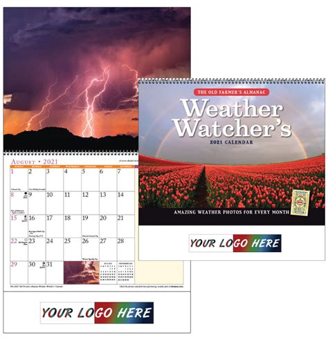 Weather Watchers The Old Farmers Almanac Ssof56we Calendarwarehouse