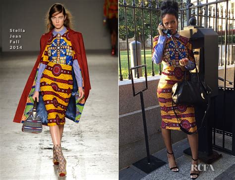 Rihanna In Stella Jean The White House Red Carpet Fashion Awards