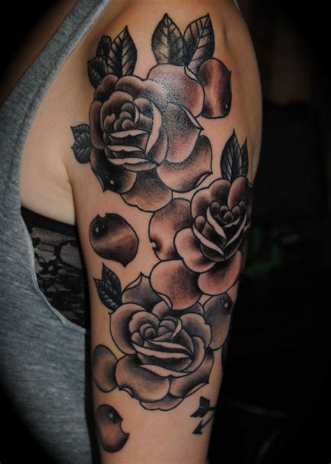 So, why not have such exquisite beauty for a tattoo. Rose Sleeve Tattoos ~ Women Fashion And Lifestyles