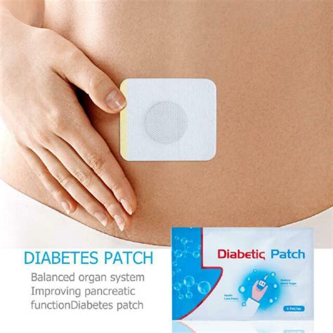 6x Diabetic Patches Herbal Cure Lower Blood Glucose Diabetes Plaster