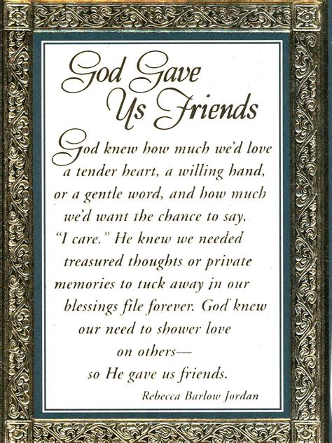God Gave Us Friends I Am Grateful To Yougod For Putting All Of My