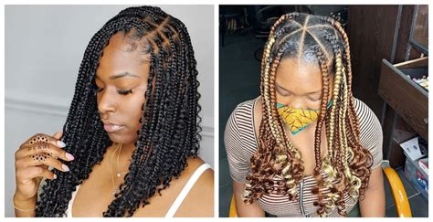 Best Knotless Braids With Curly Ends For A Stunning Look Tuko Co Ke