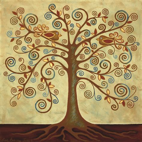 Tree Of Life Acrylic Painting By Lisafrancesjudd Redbubble