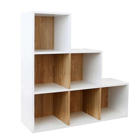Rome Modular 6 Step Cube Shelving Unit | Dunelm | Cube shelving unit