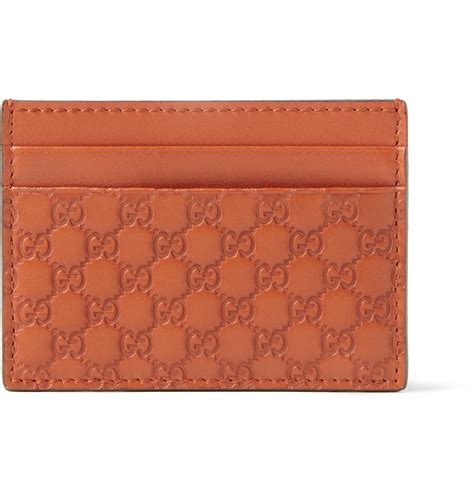 We have 100% secure online payment verified by our verisign secure site certificate and take credit cards, if you can't use credit card, please use western union, you will get big discount from here. Gucci Embossed Leather Card Holder in Brown for Men | Lyst