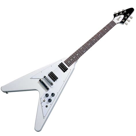 When the original v came out in '58, it was ahead of its time. Gibson Flying V '68 Reissue - Classic White image (#218109 ...