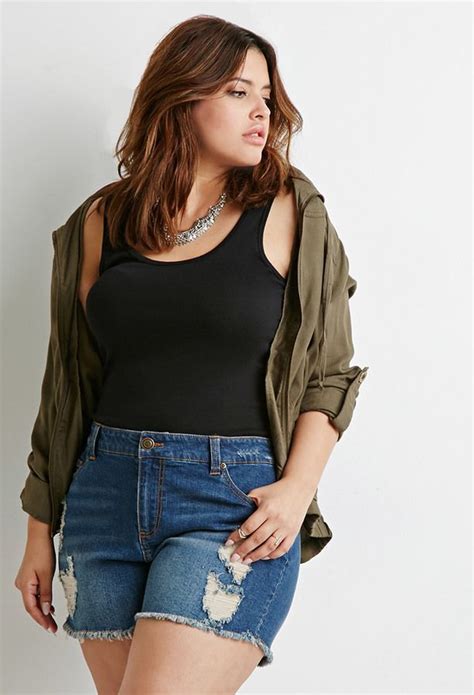 67 Plus Size Summer Outfits With Shorts 2019 Plus Size Summer Fashion Plus Size Summer