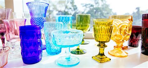 Start A Colored Glassware Collection By Treasure Hunting Local Vintage Shops [225]