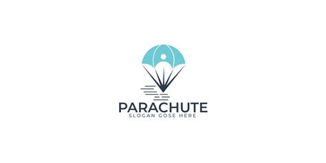 Parachute Logo Design Codezaar