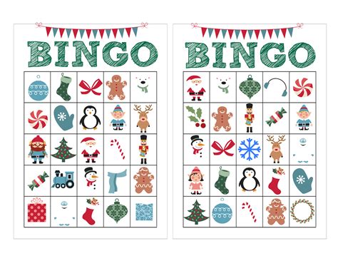 6 Best Printable Christmas Bingo Sheets Pdf For Free At Printablee