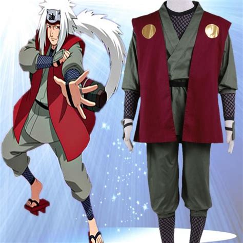 Jiraiya Cosplay Costume From Naruto Shippuden Anime Animebee Free