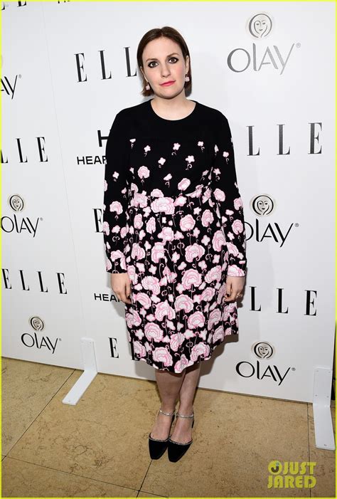 Lena Dunham Gets Pal Jaime Kings Support At Elle Women In Television