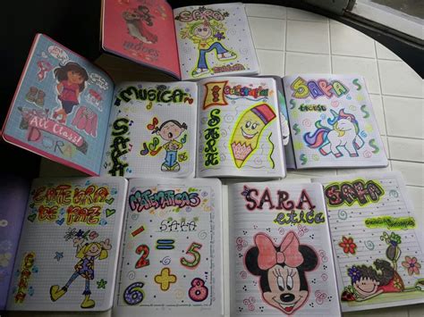 Pin De Sandra Liliana En Letras Portadas De Cuadernos Como Decorar