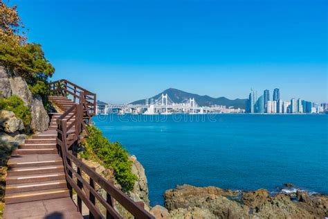 Igidae Coastal Walk At Busan Republic Of Korea Stock Image Image Of