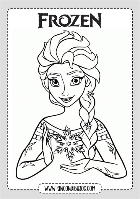 Dibujos Frozen 2 para Colorear - Rincon Dibujos | Dibujos de frozen
