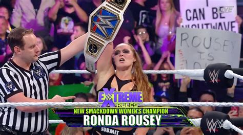 Ronda Rousey Tells Her Haters To Go Home And Cry About It After Wwe Extreme Rules Victory