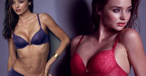 Miranda Kerr Raises Temperatures As She Strips Off Into Just A Bra And