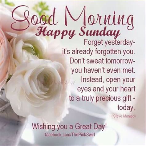 Good Morning Happy Sunday Pictures Photos And Images For Facebook