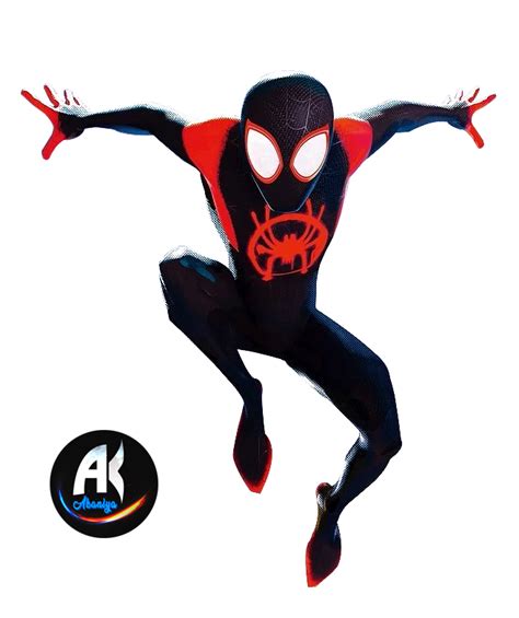 Spider Man Spider Verse Miles Morales Render P2 By Akaniya On Deviantart