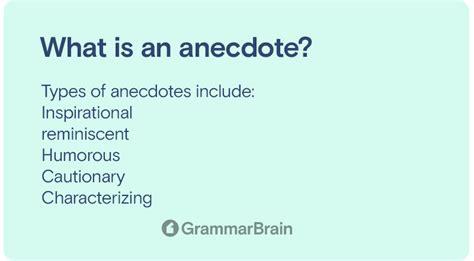 What Is An Anecdote Definition Examples Types How To Write Them