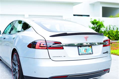 Evannex Gotham Spoiler For Tesla Model S