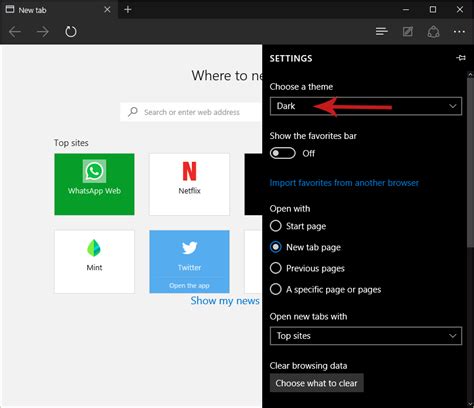 How To Enable The Dark Theme In Microsoft Edge