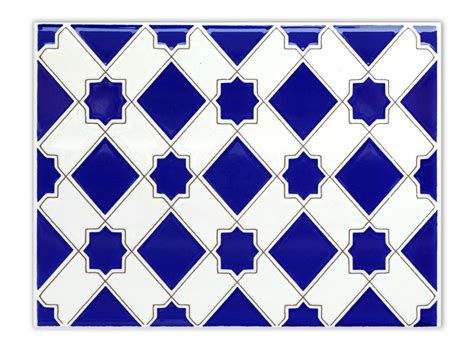 Spanien fliese erfahrung die preiswertesten spanien fliesen unter die lupe genommen. Spanische Wandfliese "Zocalo Estrella Azul M-13", 15x20 cm ...