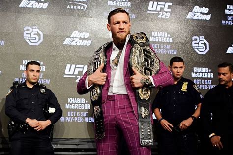 What Suits Does Conor Mcgregor Wear