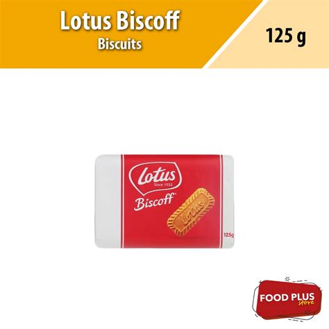 Lotus Biscoff Caramelized Biscuits 125g Shopee Philippines